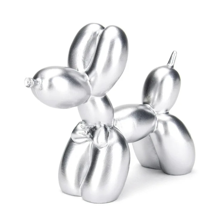Sculpture Art living Figurine Balloon Dog Dessert Accessories Mat Animals modern Cake Statue Cute Party Shape Small