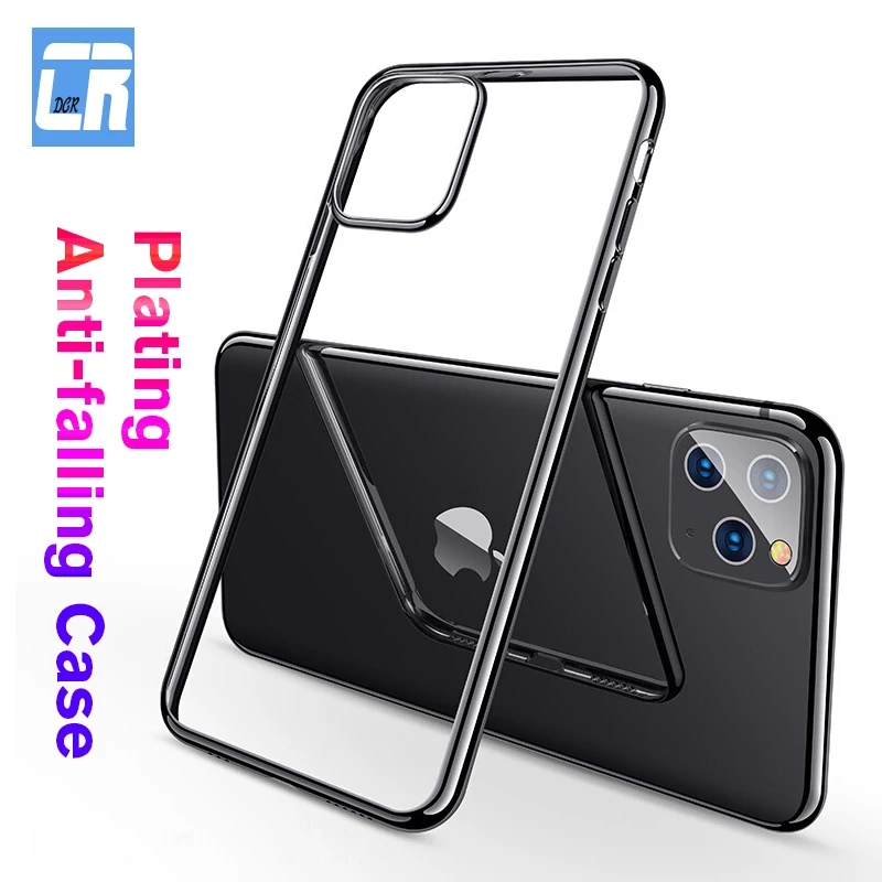 

Fashion Plating Hard Case for iPhone 11 Pro case on iPhone XS Max XR Protective Case for iphone X 6 6s 7 8 Plus Back Cover Couqe