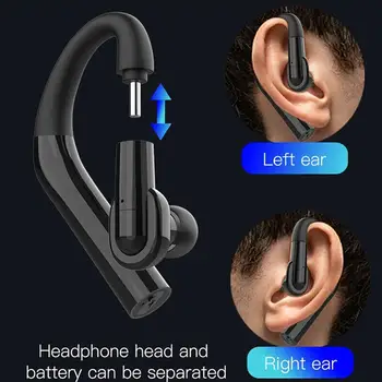 

New Y9 business Wireless Bluetooth headset HD call no noise 360 rotation around wearing long standby waterproof Earphones