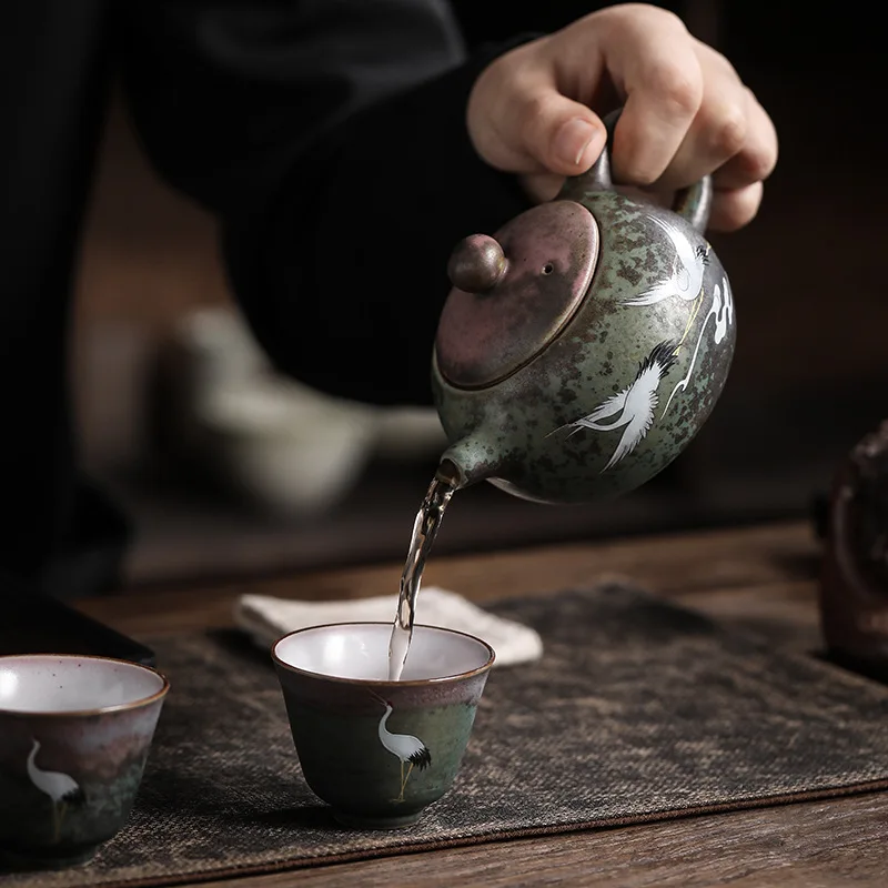 Ручной керамический чайник Huan Cai Chengxiang Xi Shi Hu в винтажном стиле маленький дан Ху