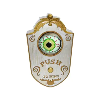 

Doorbell Eye Light Sound Halloween Prop Scary Spooky Halloween Diy Sound Festival Decoration Layout Scene Decorations Y1T4