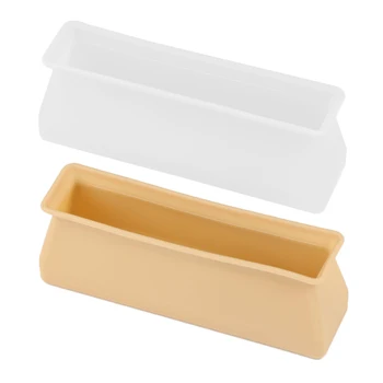 

4pcs Silicone Anti-slip Pad Furniture Feet Covers Wear-resistant Wood Sofa Bed Durable Floor Protector Rectangular Chair Protect