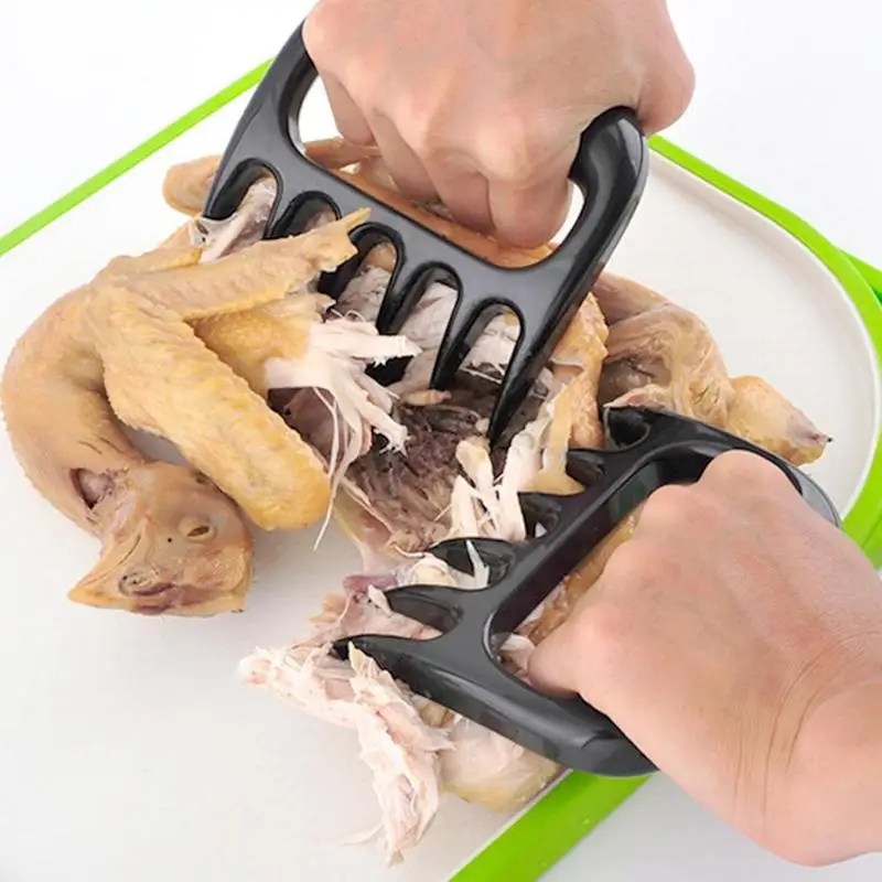 cheap Barbecue Paws Meat Claws Pulled Chicken Shredder Pork Handler Carving Forks BBQ Grill Meat Handler Kitchen Forks Tool Wholesale