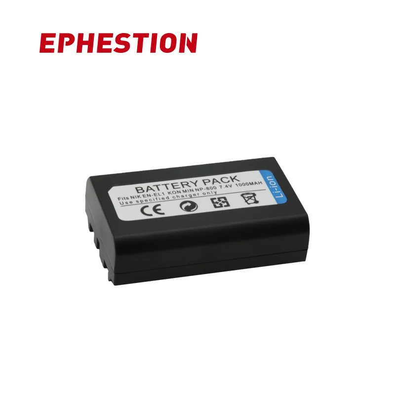 EPHESTION EN-EL1 ENEL1 RU EL1 цифровая фотокамера Батарея для Nikon Coolpix 775 880 995 4300 4500 4800 5400 5700 |
