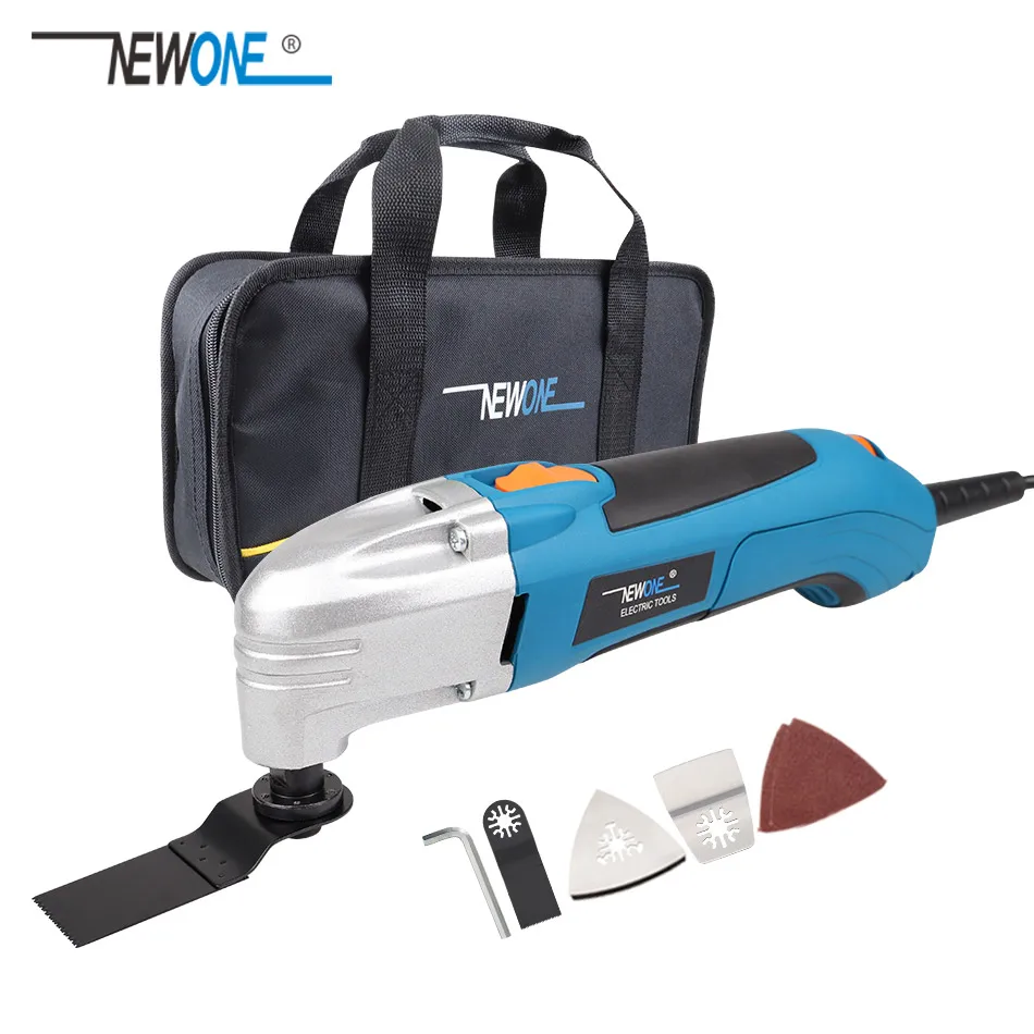 

NEWONE 300W Electric Trimmer Tool Multi-Function Oscillating Saw Worx Kit Variable Speed AC Power Woodworking Tool