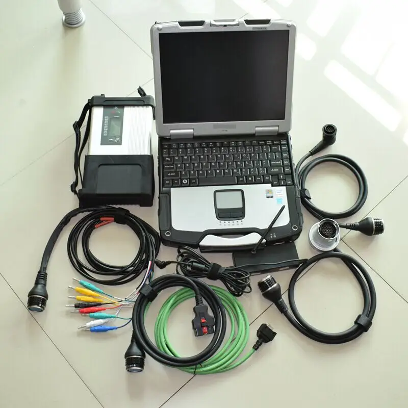 MB Star c5 V12.2020 программное обеспечение HHT DTS в SSD сенсорный экран ноутбук cf 30 SD C5 и