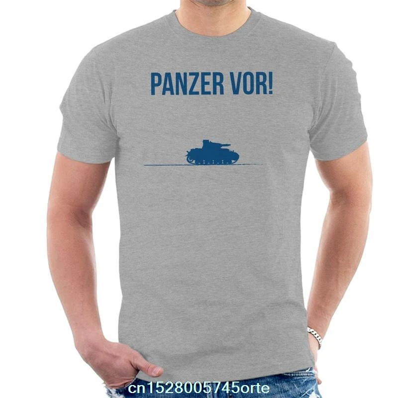 Забавный принт 2020 camiseta Panzer Vor Girls Und синяя мужская футболка 100% хлопок женская |