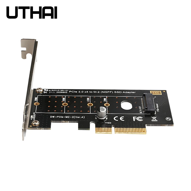 Uthai キーインターフェイス用の拡張カード T16 M 2 Nvme Pci Eアダプターm 2nvme Ssdからpcie 3 0 X16 X8 X4 Ssd Adapters Aliexpress
