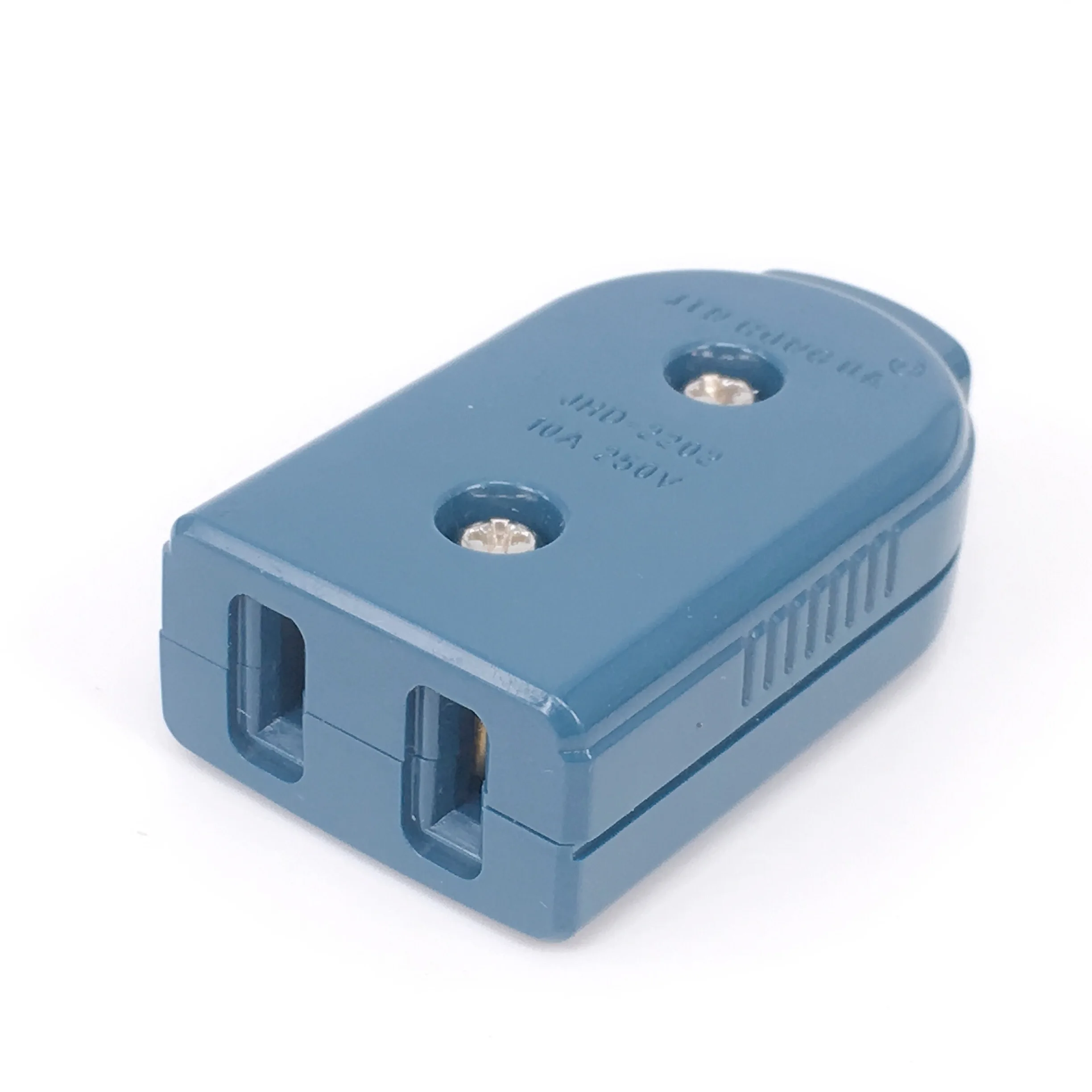Plug Adapter AC Adapter Plug Outlet Extender Power Plug Connector Power Extension Plug US American 2 Pin AC Electrical Power Male Plug Female Socket Outlet Adaptor Adapter W/ Wire Rewireable Extension Cord Connector