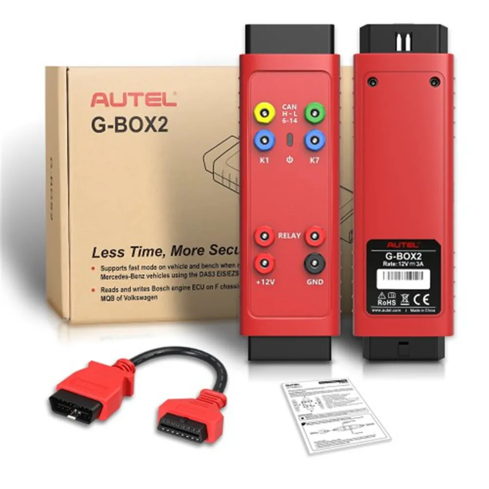 Оригинальный ИНСТРУМЕНТ Autel G BOX2 работает с MaxiIM IM608/IM508 для программирования