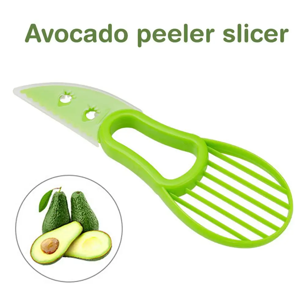 Avocado Peeler 3 In 1 Multifunctional Durable Plastic Slicer Cutter Fruit Vegetable Splitter Kitchen Tools | Дом и сад