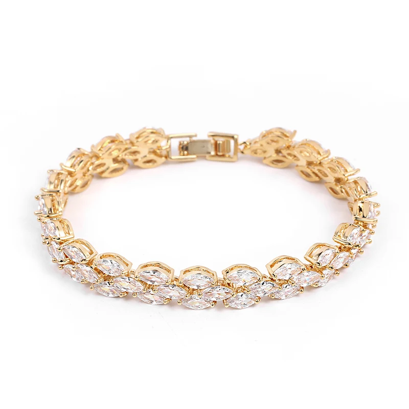Женские теннисные браслеты WEIMANJINGDIAN с фианитом огранка маркиза|bracelets for|zircon