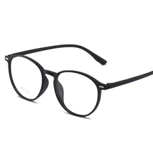 TR90 прозрачный цвет круглый светло-голубой светильник блокирующие очки унисекс литературный Досуг анти-синий светильник плоский компьютер очки