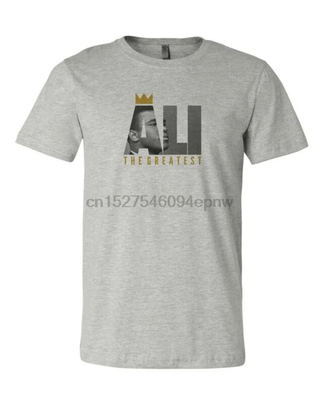 The Greatest Muhammad Ali Tee Shirt GOAT Boxing Legend-Athletic Heather |
