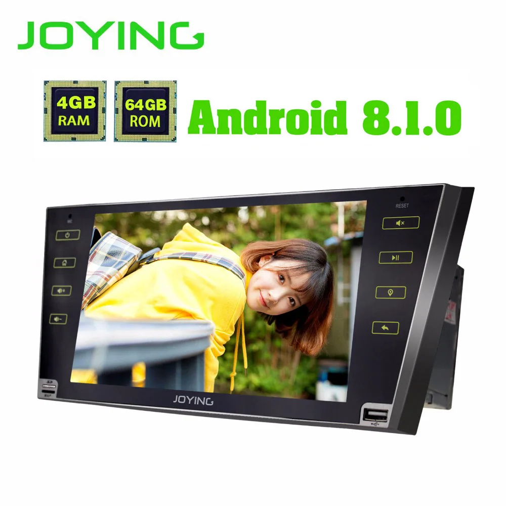 Top JOYING 4GB RAM 8 Core 9inch Android 8.1 Car radio with carplay Stereo Head Unit for Toyota Camry/Aurion 2007 2008 2009 2010 2011 3