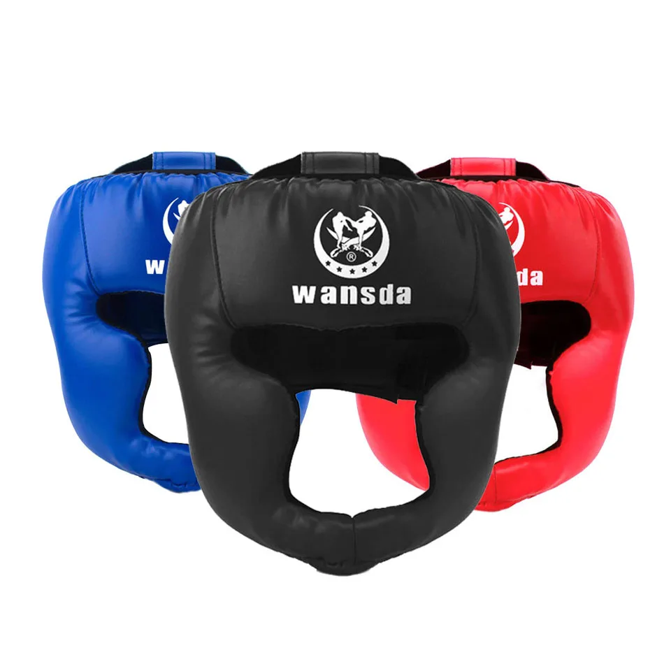 Шлем для кикбоксинга для мужчин, женщин и детей, боксерский шлем для каратэ, Муай Тай, бой, ММА, Санда, обучение взрослых, детское оборудование