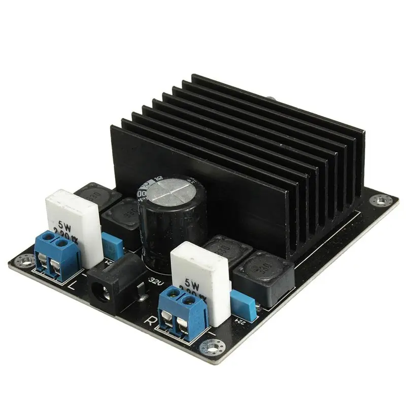 100W + 100W Amplifier TDA7498 Class D Amp Subwoofer Assembled Board Module DIY motor vehicle amplifiers Audio Amplifier Boards