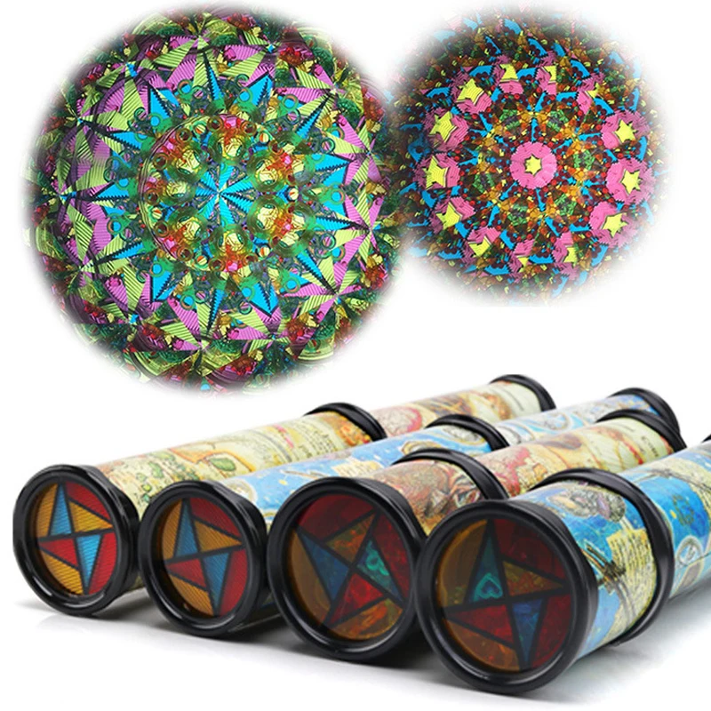 21cm ABS Optical Toy Prism Toy Amusement Educational Magical Funny Learning Magical Kaleidoscope