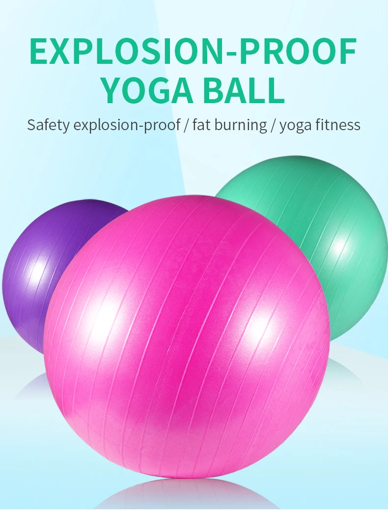 Pilates Acecy Gymnastikball für Yoga 65 75 cm Fitness Gym Workout Schwangerschaft Balance Frauen Stabilitätstraining Anti-Burst und rutschfeste Bälle mit aufblasbarer Pumpe Pilates Acecy Gymnastikball für Yoga 65 75 cm Fitness Gym Workout Schwangerschaft Balance Frauen Stabilitätstraining Anti-Burst und rutschfeste Bälle mit aufblasbarer Pumpe