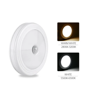 

LED Cabinet Light IR Infrared Motion Detector Sensor Closet Night Light Lamp 6 LEDs Induction Wardrobe Step Lights Bar Lighting