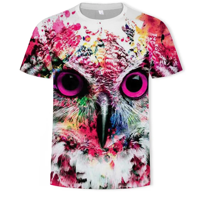 2021 Summer Fashion New Wings Flying Eagle 3D Printed Pattern Men's Trend Short Sleeve Casual T-shirt Top T2054