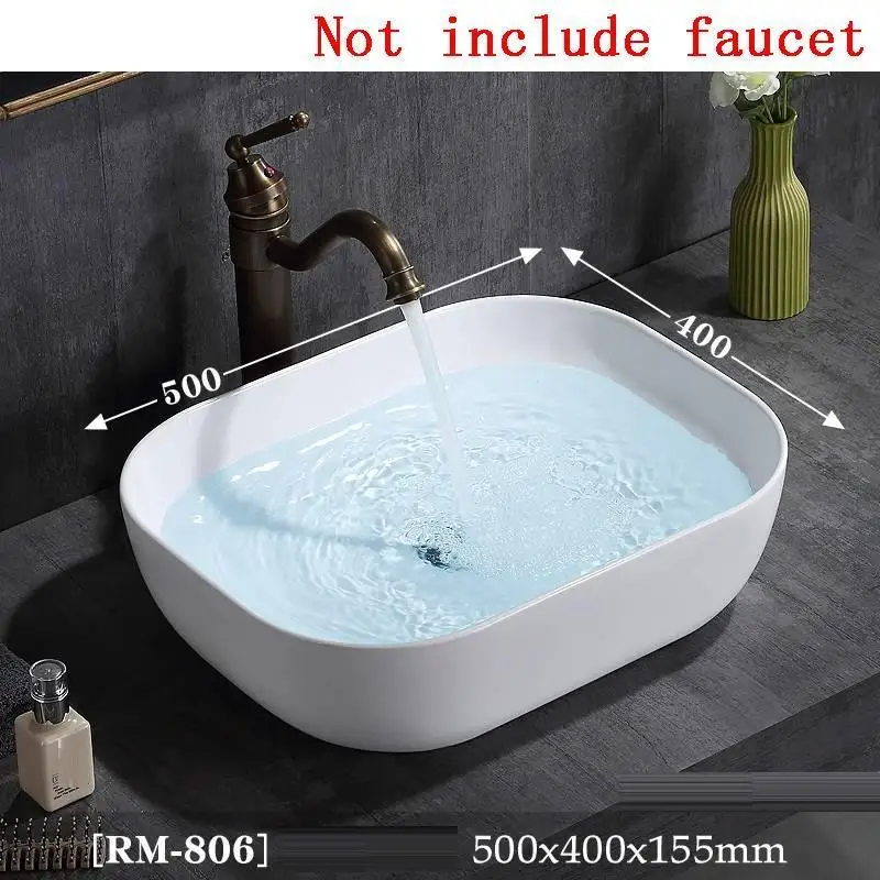 Version W Сосуд Lavatorio черный да Appoggio Bagno бассейна Bassin Fregadero чаша Пиа Para ванная комната Lavabo Куба Banheiro раковина умывальник - Цвет: Version W