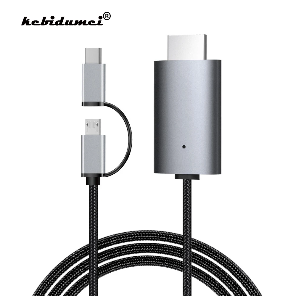 LD39 HD 1080P телефон с HDMI-совместимым кабелем совместимым устройством Android для