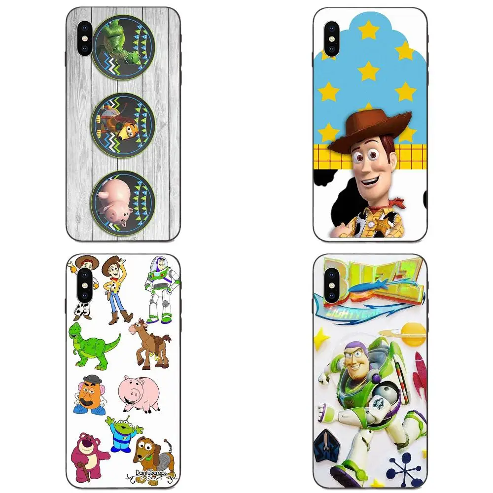 Стикеры Toy Story из ТПУ с принтом для телефона Galaxy C5 C7 J1 J2 J3 J330 J5 J6 J7 J730 M20 M30 Ace Core Max Mini