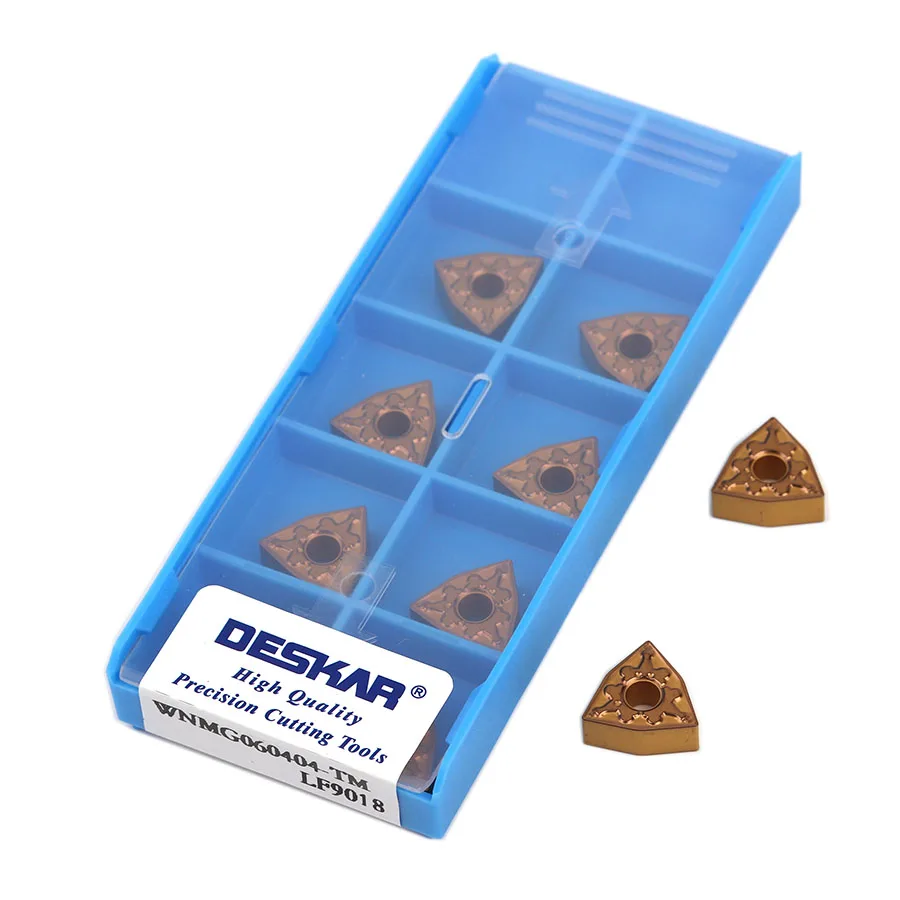 

WNMG060404-TM LF9018 External Turning Tool WNMG060408-TM LF9018 Wear-Resistant Carbide Inserts CNC Lathe Tool Steel Cutting Tool