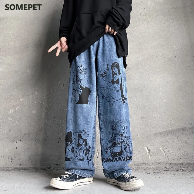 Top more than 80 anime baggy pants latest