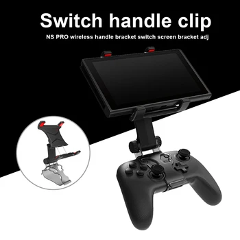 

Game Controller Clip Clamp Mount Holder Stand Fit for Nintend Switch PRO