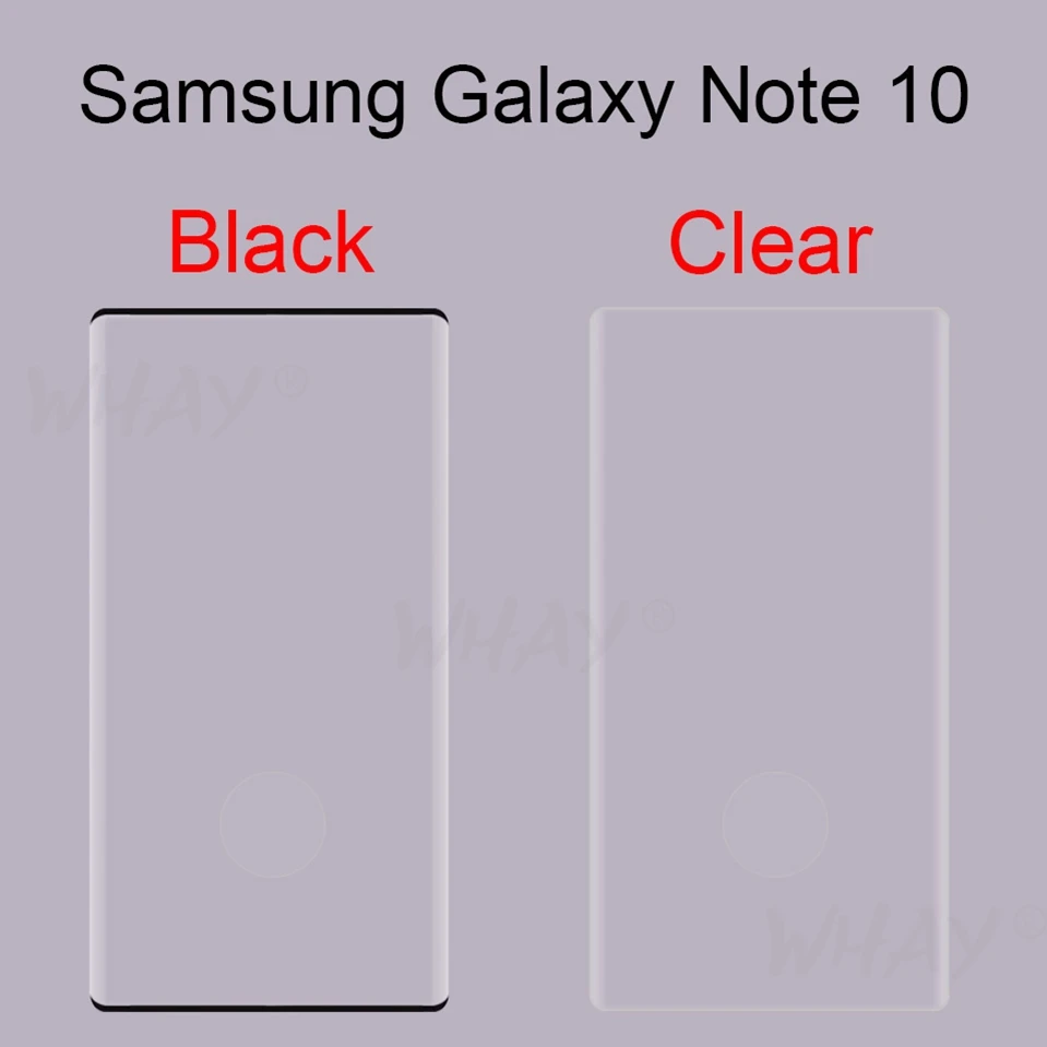 3D закаленное Стекло для samsung Galaxy Note 10 S10 S9 9 рlus Lite изогнутое Защитное стекло для samsung Note 8 S8 10 S10 плюс