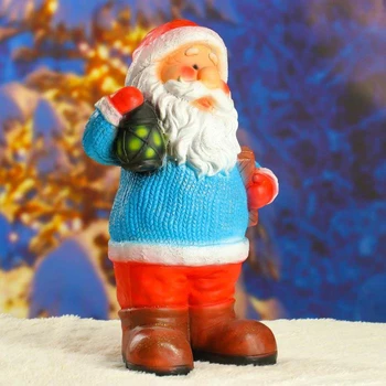

Figurine "Santa Claus with a flashlight" with sparkles 48cm. 2724703
