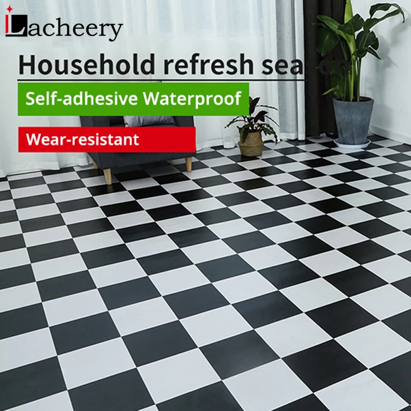 Contact Paper Tile Floor Flooring Ideas