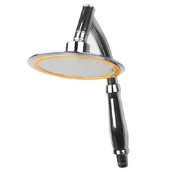 Bath SPA Top Spray Nozzle 6 Inch Rain Shower Head Detachable High Pressure Bathroom Accessories Handheld Showerhead Water Saving