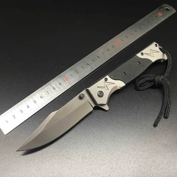 

Tactical 55HRC High Hardness 3Cr13MOV Blade Steel + G10 Handle Folding Knife Survival Outdoor Hunting EDC Tools