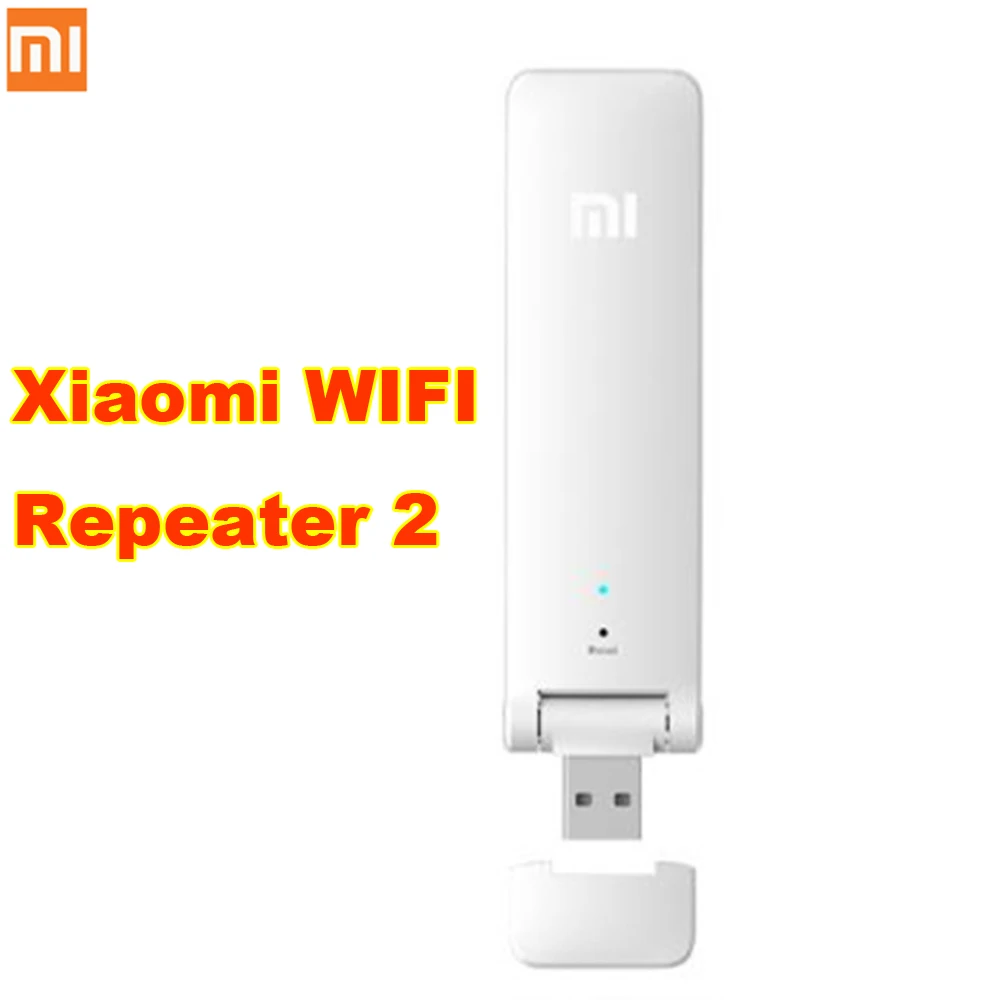 New Original Xiaomi WIFI Repeater 2 Amplifier Extender 300Mbps Amplificador Wireless WiFi Router Expander | Электроника