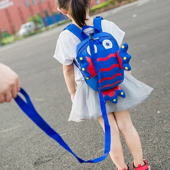 

Candice guo cloth toy stuffed doll cartoon anime butterfly fish safe backpack school bag shoulder package kindergarten gift 1pc