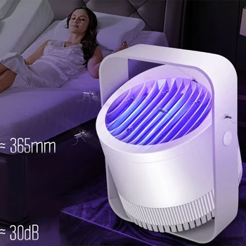 

TOP USB Plug-in Photocatalyst Mosquito Killing Lamp Household Indoor Silent Fly Killer