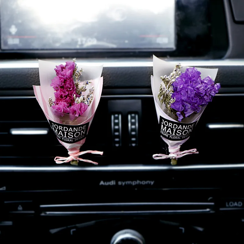 Цветочный автомобильный парфюм Botany автомобильный орнамент украшения для приборной панели автомобиля девушки автомобильные аксессуары яркие цвета украшение автомобиля