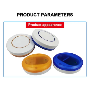 

315MHZ / 433MHZ new round random stickers remote control wireless remote control ultra-thin car styling stickers for car