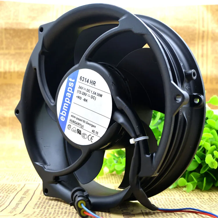 

Free Delivery.17 cm 24 v, 36 w 6314 HR ACS510 inverter fan
