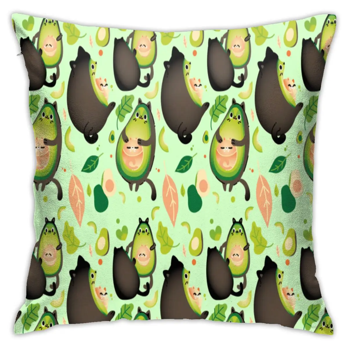 Avocado Tropical Print Pillow case home cushio pillow 45 * 45cm decorative cushion sofa seat cover car |
