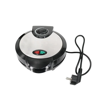 

1200W Waffle Machine Iron Sandwich Machine Cake Oven Breakfast Egg Roll Machine 220V with UK Plug
