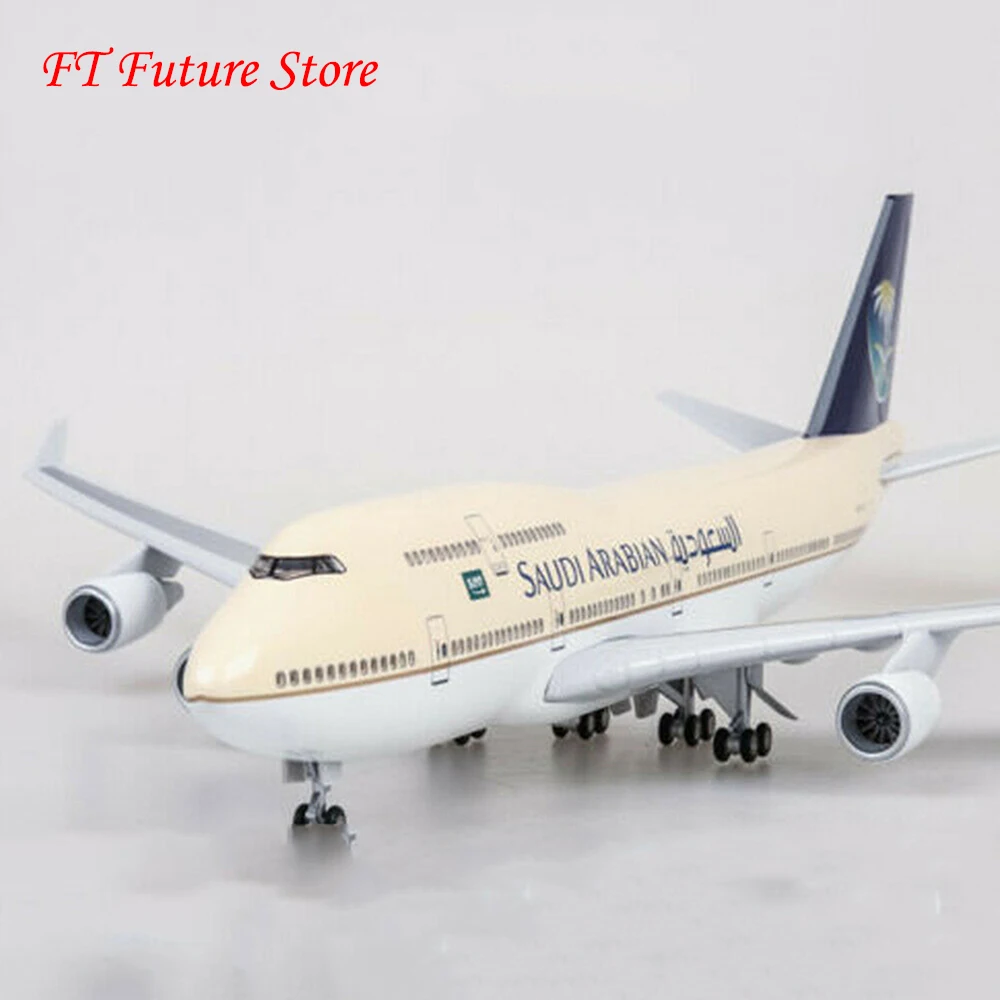 SAUDI ARABIA BOEING 747-400 Passenger Airplane Plane Diecast Model Collection