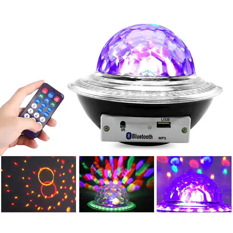 rockjam ls90 wireless speaker and disco light