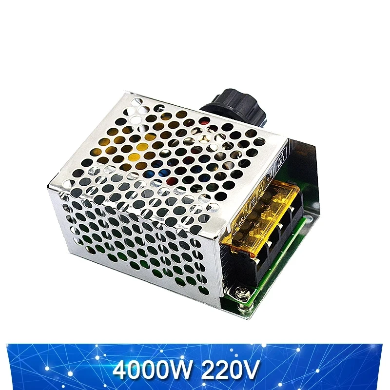 2000W 4000W 220V High Power Voltage Regulators SCR Speed Controller Electronic Voltage Regulator Governor Thermostat 2