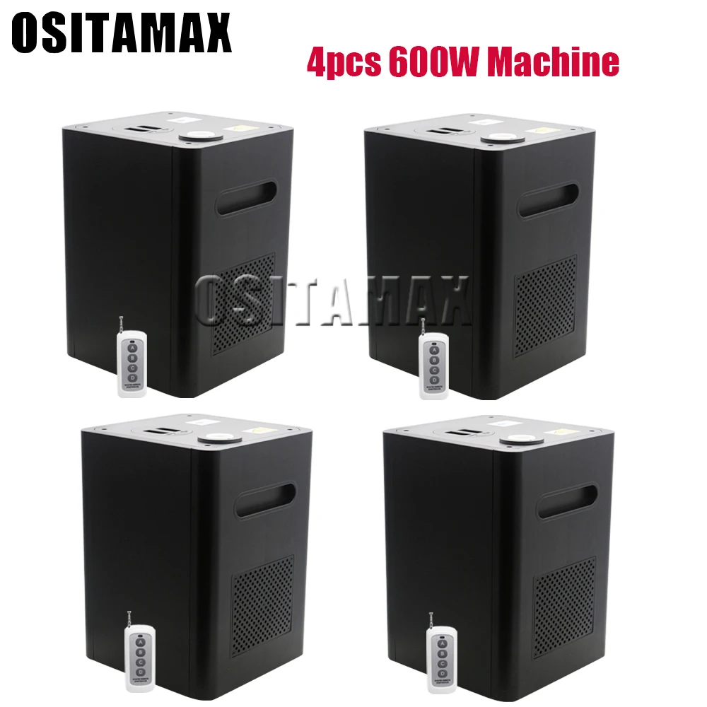 4pcs in carton 600 Вт Искра Пламя машина DMX контроль холодная искра машина пламя Свадьба специальная сцена украшение машина фейерверков - Цвет: 4pcs in carton
