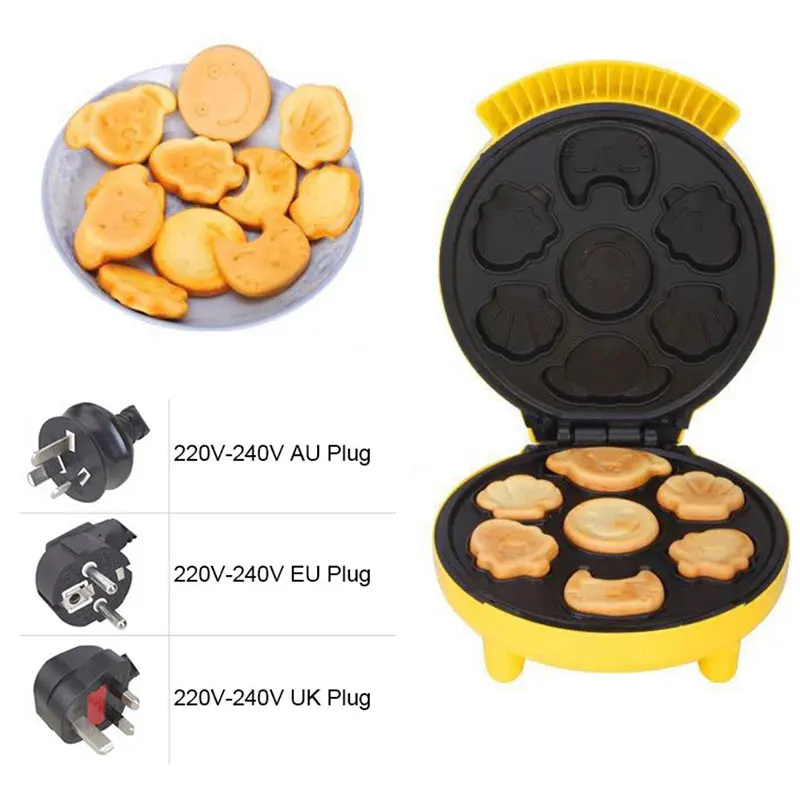 Home MIN MAKE WAFFLE Mini waffle maker for Kids waffle maker machine  taiyaki sanduicheira cocina electrica cake machine - AliExpress