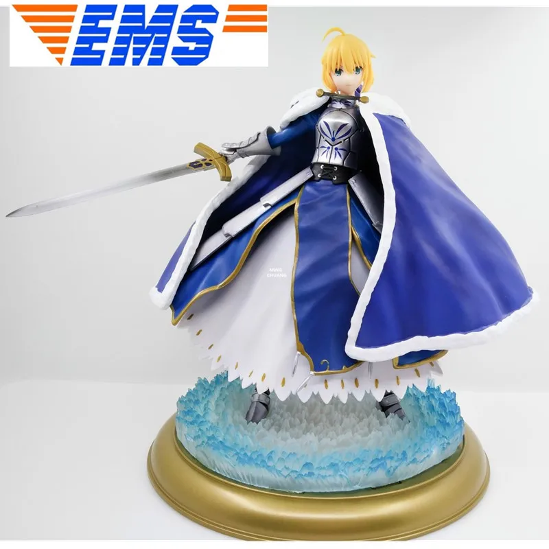 1" Аниме сексуальные фигурки Fate/Stay Night Blue Saber Arutoria Pendoragon ПВХ фигурка Коллекционная модель игрушечная коробка 32,5 см V152